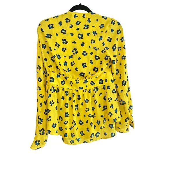 CAbi Sunny Set Limited Edition Wrap Tie Yellow Blouse Tank 2-Piece Set Medium - Picture 8 of 15